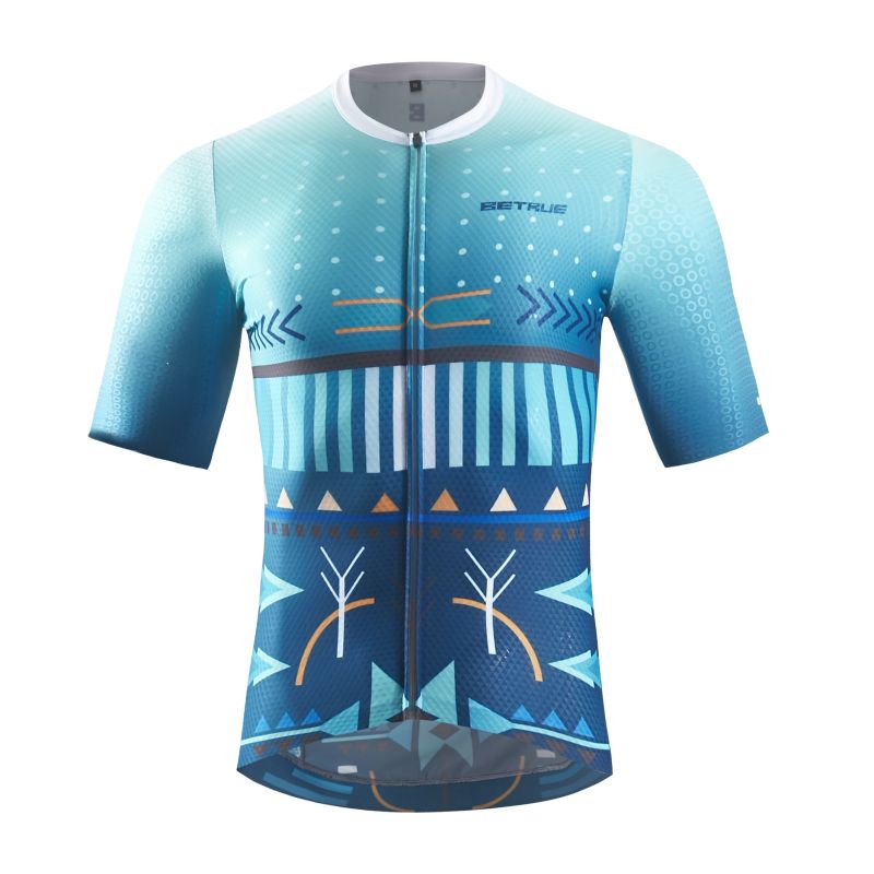Tricou personalizat pentru ciclism cu mânecă scurtă Epitome pentru bărbați