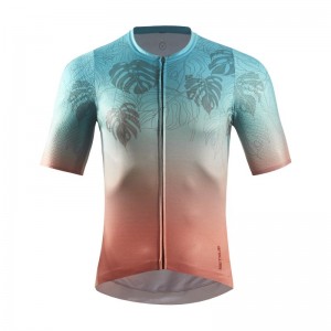 Ανδρικό κοντομάνικο ποδηλατικό μπλουζάκι Rainforest Custom