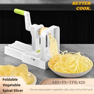 BC1119 Foldable Vegetable Spiral Slicer