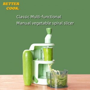 BC1120 Manual Multi Functional Vegetable Spiral Slicer