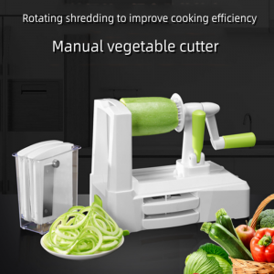 BC1121 Multi Funksjonele Hânlieding Vegetable Spiral Slicer