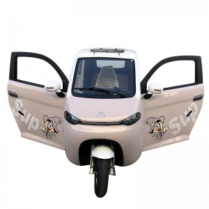 IOS Certificate 2 Seats Extended Edition Electric Tricycle with EEC Certificate