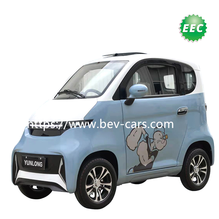 EEC 4 व्हील इलेक्ट्रिक केबिन कार