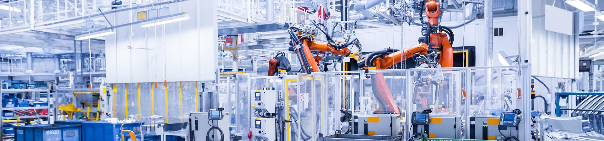 robot di pabrik mobil