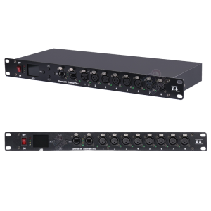 Signal-Amplifier with ArtNet-DMX Signal converter and RDM Network Extend