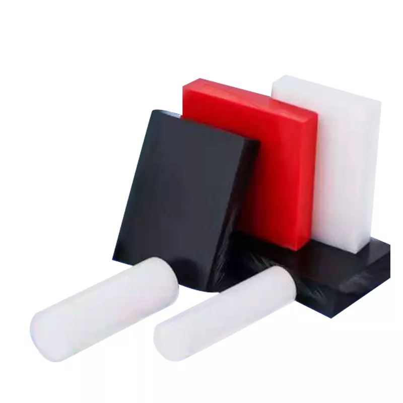 White Black Color Extruded POM Plastic Rod Acetal Delrin Round Rod