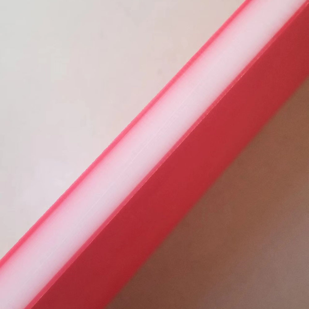 Dual Color Plastic Board HDPE Sheet Polyethylene Plank Multi Color HDPE Sheet