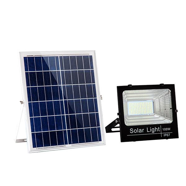 High lumen thin SMD waterproof ip67 outdoor 25 40 60 100 200 watt led solar flood light