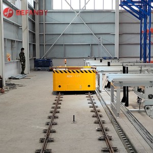 1,2 Ton Automatysk Rail Guided Cart