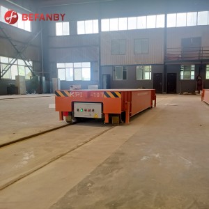 Metallurgical Indasitiri Inorema Cargo Kubata 10T Magetsi Rail Transfer Cart