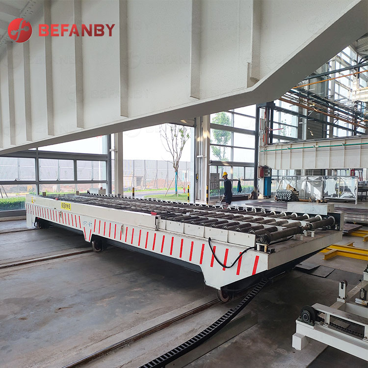 Customized Low Voltage Rail Roller Transfer Trolley