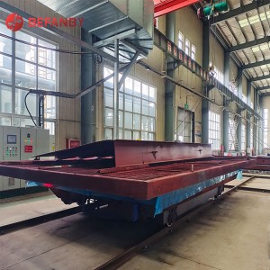 Heavy Duty Steel Factory Railway Transport Cart