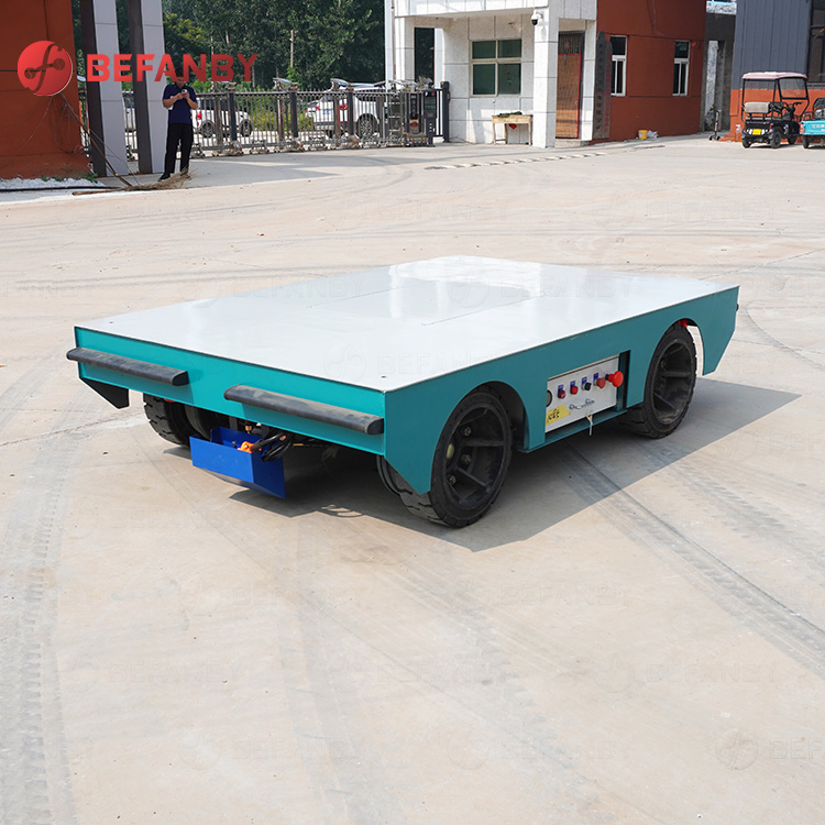 5 Ton Tire Type Trackless Transfer Cart