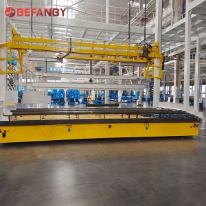 3T Long Table Trolley Transfer Trackless Otomatis