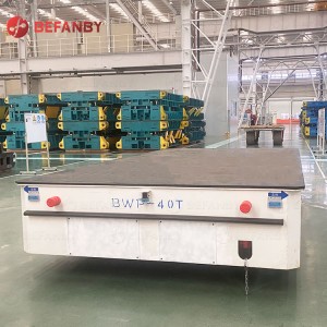 40 Ton Mould Transfer Electric Trackless Trolley