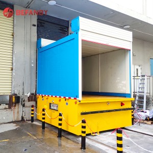 Containerhantering Automatisk överföringsvagn RGV