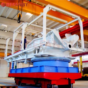 Industri Heavy Duty Rail Transfer Cart
