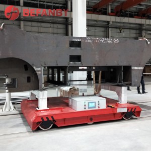 Factory Supply Výrobní linka Použít nastavitelný železniční přepravní vozík 20 tun Čína