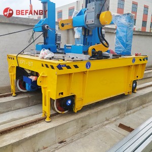 Research Institute Shandisa 15 Ton Rail Transfer Trolley