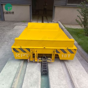 ورشة عمل عربة نقل السكك الحديدية لفائف النقل 10 طن