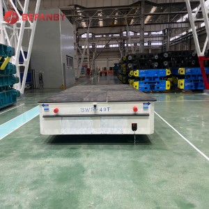 40 Ton Electric Factory Trackless Transfer Trolley