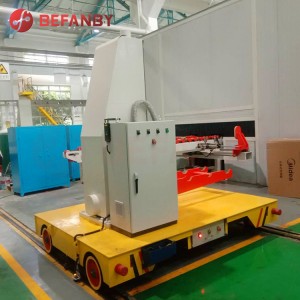 Gerobak Transfer Tenaga Rel Bermotor Industri 5 Ton
