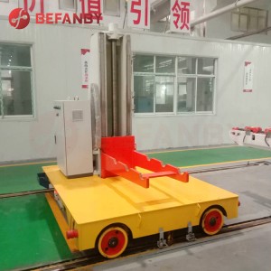 5 Ton Industriell motoriséiert Rail Power Transfermaart Cart