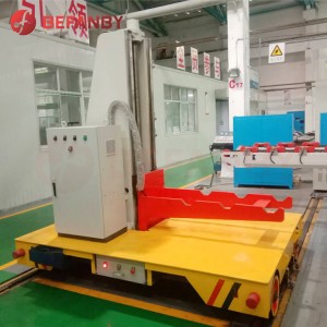 5 Ton Industrial Motorized Rail Power Transfer Cart