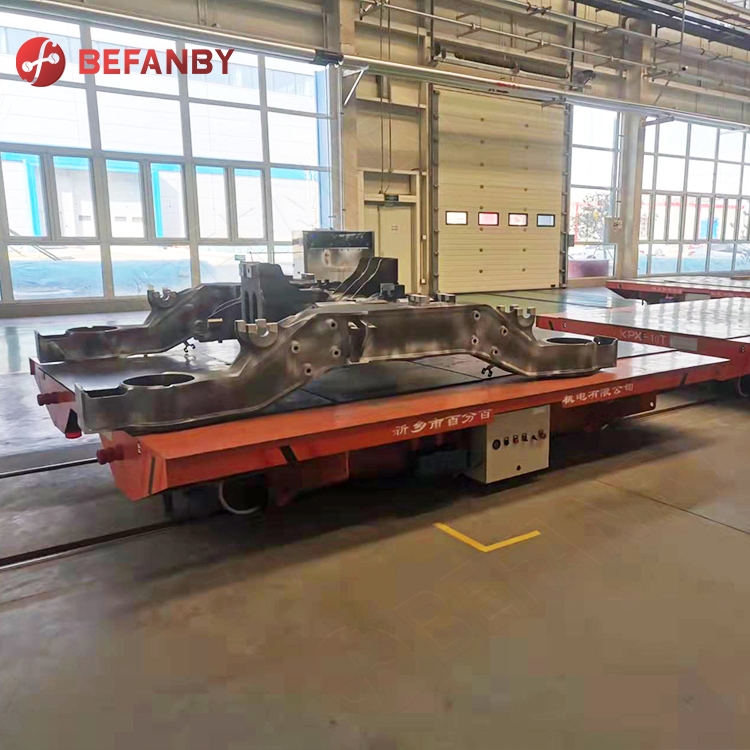 Battery Power Factory Koristi 10 tona Rail Transfer Cart