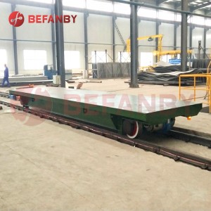 10T China Baterei Workshop Rail Transfer Cart