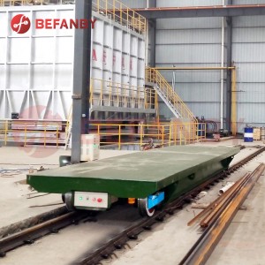 10T China batterijwerkplaats railtransportwagen