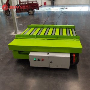 Electric 0.5T Scissor Lifting Railway Cart Transfer