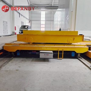 Bùth-obrach 25 Ton Ferry Handling Rail Transfer Cart
