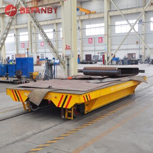 Aluminium Factory 50 Ton Railway Coil Transfer Cart