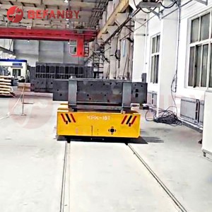 Carro de transferencia ferroviaria impulsado por batería de 15 toneladas