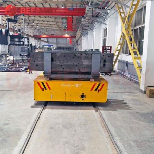 Carrinho de transferência ferroviária movido a bateria de 15 toneladas