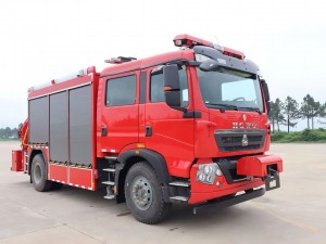 Veicolo dei vigili del fuoco all'ingrosso Camion dei pompieri di salvataggio di emergenza Howo