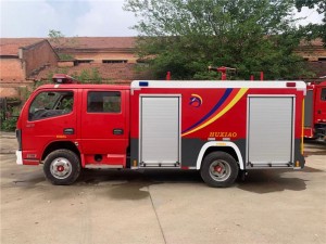 DONGFENG 6ton Firetruck Water Foam Fire fighting Truck Espesyal nga Sasakyan 4000L 6000L