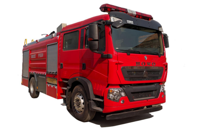 El uso y mantenimiento de los vehículos de extinción de incendios.