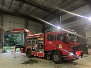 Camion de pompieri de salvare de urgență HOWO