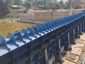 Harbang Chhara Hydraulic Elevator Dam Pilot Project
