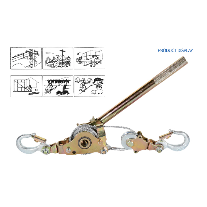 Multi-funcation Ratchet Wire Puller with hooks