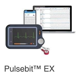 मोफत अॅपसह ब्लूटूथ पोर्टेबल वायरलेस EKG/ECG मॉनिटर