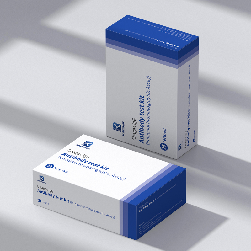Kit de prova d'anticossos IgG de Chagas (assaig immunocromatogràfic)
