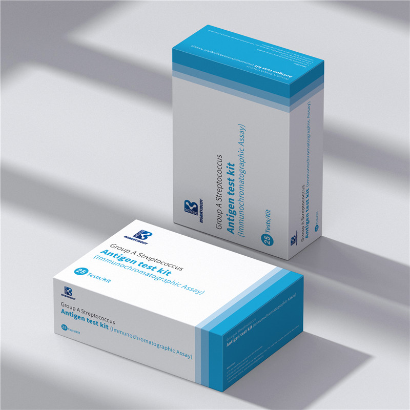 Kit de teste de antígeno de estreptococo do grupo A (ensaio imunocromatográfico)