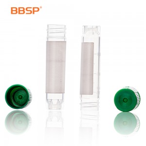 Plastic Lab Cryogenic Cryovail Cryo tube zamrzovanje 1,8 ml z zunanjim navojem kriocevke 2 ml z navojnim pokrovčkom BH1004