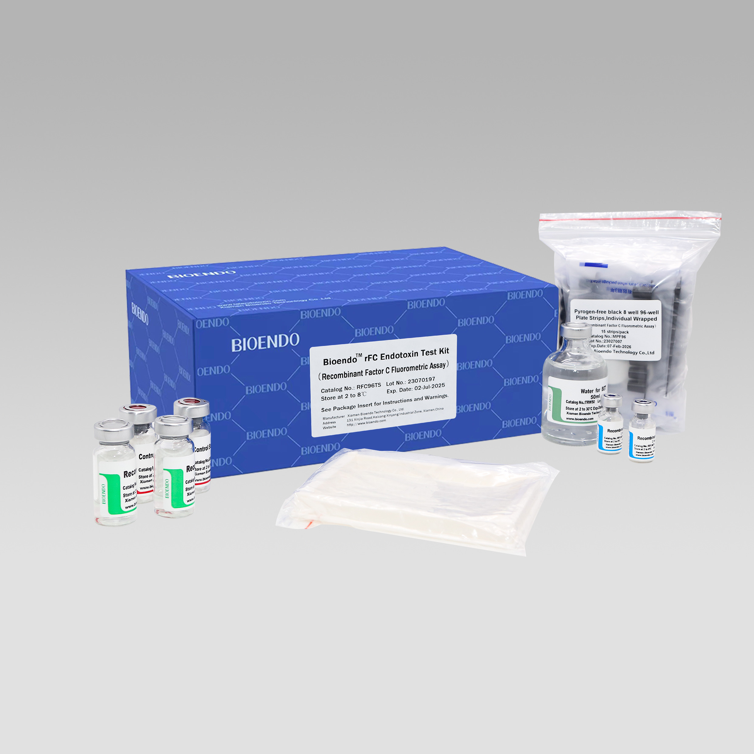 Bioendo™ rFC Endotoxin Test Kit (C Faktore Birkonbinatzailea Saiakuntza Fluorimetrikoa)