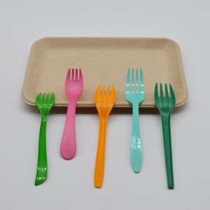 Factory supply 6” 6.5” 7” biodegradable and compostable cpla cutlery for set package