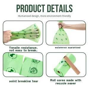 High Quality Product Bag Poop Trash For Pet Dog Bags Poop Custom Dog Waste Bags Biodegradable.