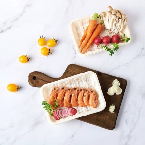 ECO-friendly Disposable Meat And Fruit Tray